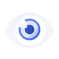 Vision illustration of an eye